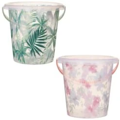 B&M Printed Bucket 12L - Floral -Chic Household Items 315524 printed bucket 12l main