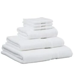 B&M Signature Zero Twist Bath Sheet - White -Chic Household Items 317203 315205 317208 317210 Signature Zero Twist white towels 1