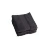 B&M Signature Zero Twist Face Cloth 3pk - Charcoal -Chic Household Items 317249 Signature 3 pack Face Cloths charcoal1