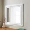 B&M Dorset Square Mirror - White -Chic Household Items 320844 dorset square mirror white