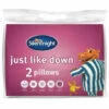 Silentnight Just Like Down Pillow 2pk