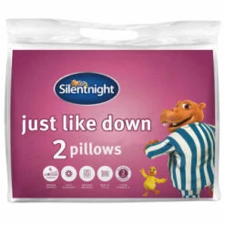 Silentnight Just Like Down Pillow 2pk