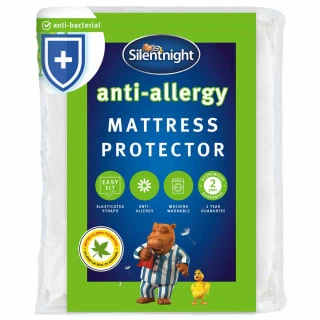 Silentnight Anti-Allergy Mattress Protector - Double 3 Silentnight Anti-Allergy Mattress Protector - Double