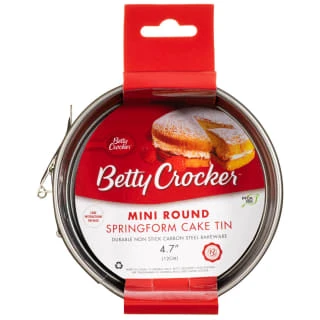 Betty Crocker Non-Stick Springform Cake Tin - Round 3 Betty Crocker Non-Stick Springform Cake Tin - Round