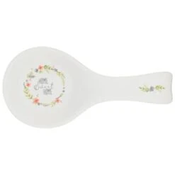 B&M Ceramic Spoon Rest -Chic Household Items 337110 ceramic spoon rest home sweet home