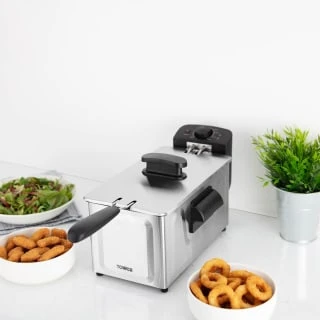 Tower Stainless Steel Deep Fat Fryer 3L 3 Tower Stainless Steel Deep Fat Fryer 3L