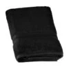 B&M Signature Bath Towel - Black -Chic Household Items 337634 signature zero twist bath towel black