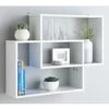 Lokken Display Wall Shelf - White 1 Lokken Display Wall Shelf - White -Chic Household Items 346063 lokken display wall shelf white