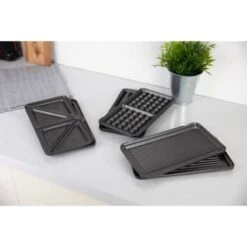 Tower 3-in-1 Deep Fill Snack Maker - Silver 12 Tower 3-in-1 Deep Fill Snack Maker - Silver -Chic Household Items 346395 3in1 deep fill snack maker 4