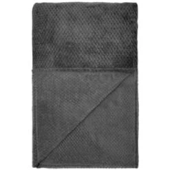 Simply Everyday Waffle Throw - Charcoal -Chic Household Items 348798 simply waffle throw charcoal