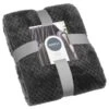 Simply Everyday Waffle Throw - Charcoal -Chic Household Items 348798 simply waffle throw charcoal 4