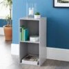 Lokken 2 Cube Shelving Unit - Grey -Chic Household Items 348902 lokken grey 2 cube storage
