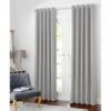 B&M Colorado Hopsack Fully Lined Eyelet Curtains 46 X 72" - Silver -Chic Household Items 349710 349711 349712 349713 349714 colorado hopsack fully lined eyelet curtain silver
