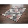 B&M Blush Geo Rug 100 X 150cm -Chic Household Items 351788 351789 blush geo rug 110x160cm and 160x230cm