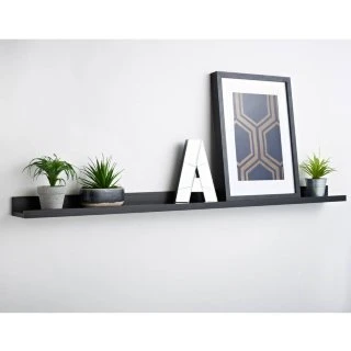 Lokken Picture Shelf 120cm - Black 3 Lokken Picture Shelf 120cm - Black