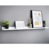 Lokken Picture Shelf 120cm - White -Chic Household Items 352941 lokken long floating shelf white