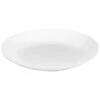 B&M White Porcelain Dinner Plate -Chic Household Items 357253 porcelain dinner plate 10.5