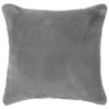 Aspen Faux Fur Cushion - Grey -Chic Household Items 360720 aspen faux fur cushion grey