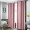 B&M Cambridge Blackout Panel Curtain 54 X 86" - Blush -Chic Household Items 361118 cambridge black out panel blush