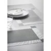 B&M Metallic Woven Placemats - Silver 4pk