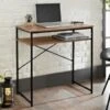 Tromso Compact Desk -Chic Household Items 364962 tromso compact desk with undershelf