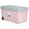 B&M Deluxe Storage Box 100L - Pink -Chic Household Items 365398 100l deluxe storage box pink