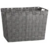 B&M Large Woven Storage Basket - Silver 1 B&M Large Woven Storage Basket - Silver -Chic Household Items 365982 large woven basket silver