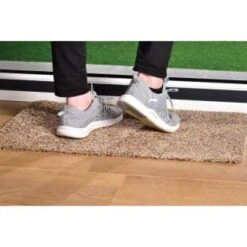 B&M Extra Large Antibacterial Doormat - Brown -Chic Household Items 366004 366006 anti bac magic clean mat 2