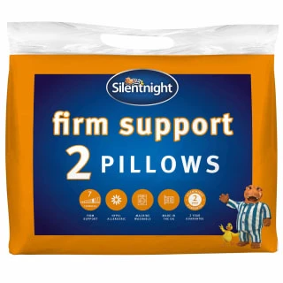 Silentnight Firm Support Pillows 2pk 3 Silentnight Firm Support Pillows 2pk