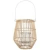 B&M Scandi Shore Rattan Style Lantern