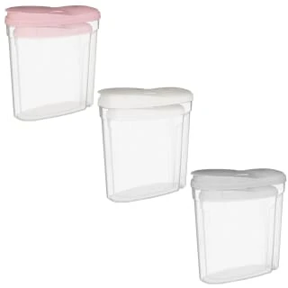 B&M Cereal Storage Container Set 2pk - White 8 B&M Cereal Storage Container Set 2pk - White - Image 6