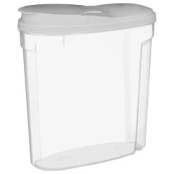 B&M Cereal Storage Container Set 2pk - Grey 11 B&M Cereal Storage Container Set 2pk - Grey -Chic Household Items 368615 cereal storage set 2 pk grey 3