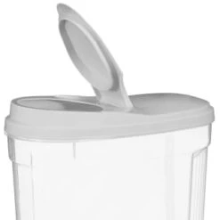 B&M Cereal Storage Container Set 2pk - Grey 10 B&M Cereal Storage Container Set 2pk - Grey -Chic Household Items 368615 cereal storage set 2 pk grey 4