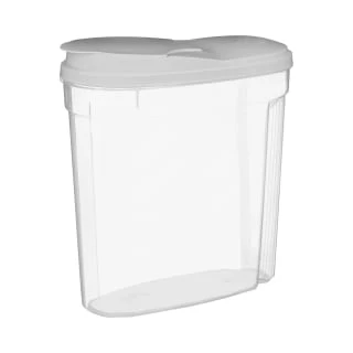 B&M Cereal Storage Container Set 2pk - Grey 4 B&M Cereal Storage Container Set 2pk - Grey - Image 2