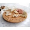 B&M Lazy Susan Rotating Bamboo Serve Board -Chic Household Items 369141 lazy susan rotating bamboo serve board