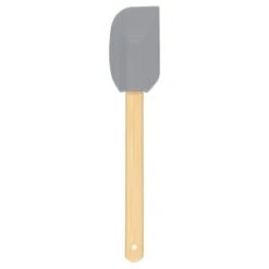 B&M Betty Winters Silicone Utensils 3pk - Grey -Chic Household Items 369972 3pk betty winters silicone utensils spatula grey