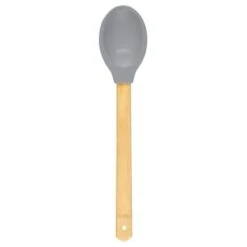 B&M Betty Winters Silicone Utensils 3pk - Grey -Chic Household Items 369972 3pk betty winters silicone utensils spoon grey 2