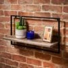 Tromso 1 Tier Wide Shelf -Chic Household Items 370031 tromso 1 tier wide shelf