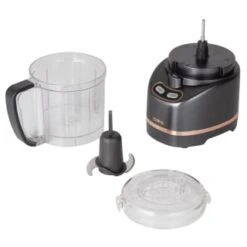 Tower Compact Food Processor 400ml - Grey & Rose Gold -Chic Household Items 371731 tower compact food processor 3