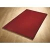 B&M Aspen Faux Fur Rug 60 X 110cm - Deep Red -Chic Household Items 373178 373180 aspen deep red rug