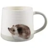 B&M Water Colour Animal Mug - Hedgehog -Chic Household Items 374966 watercolour animal mug hedgehog