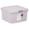 B&M Waffle Clip Box 25.5L - Blush -Chic Household Items 375471 blush 25 5l waffle clip box