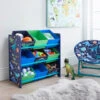 B&M Glow In The Dark Dinosaur 9 Tub Storage Drawers 2 B&M Glow In The Dark Dinosaur 9 Tub Storage Drawers -Chic Household Items 375936 dinostar 9 tub storage