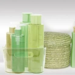 B&M Large Clear Storage Tub -Chic Household Items 376039 376040 clear storage tub 2