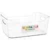 B&M Large Clear Storage Tub -Chic Household Items 376040 large clear storage tub