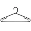 B&M Jumbo Hangers 10pk - Black -Chic Household Items 376555 10pk strong clothes hangers blacks 3