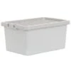 B&M Storage Box With Lid 11L - Graphite 1 B&M Storage Box With Lid 11L - Graphite -Chic Household Items 377031 11l storage box grey 2