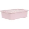 B&M Under Bed Storage Box 32L - Dusty Pink -Chic Household Items 377038 under bed storage box 32l dusty pink 3