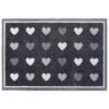 B&M Eco Flex Doormat - Hearts 1 B&M Eco Flex Doormat - Hearts -Chic Household Items 379095 eco flex doormat 50x75cm grey hearts