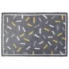 B&M Eco Flex Doormat - Confetti -Chic Household Items 379096 eco flex doormat ochre and grey dash